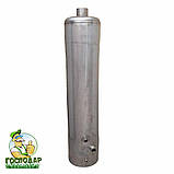 Комбінований бак дров'яної колонки з нержавіючої сталі з можливістю додаткового нагріву електричним теном, фото 2