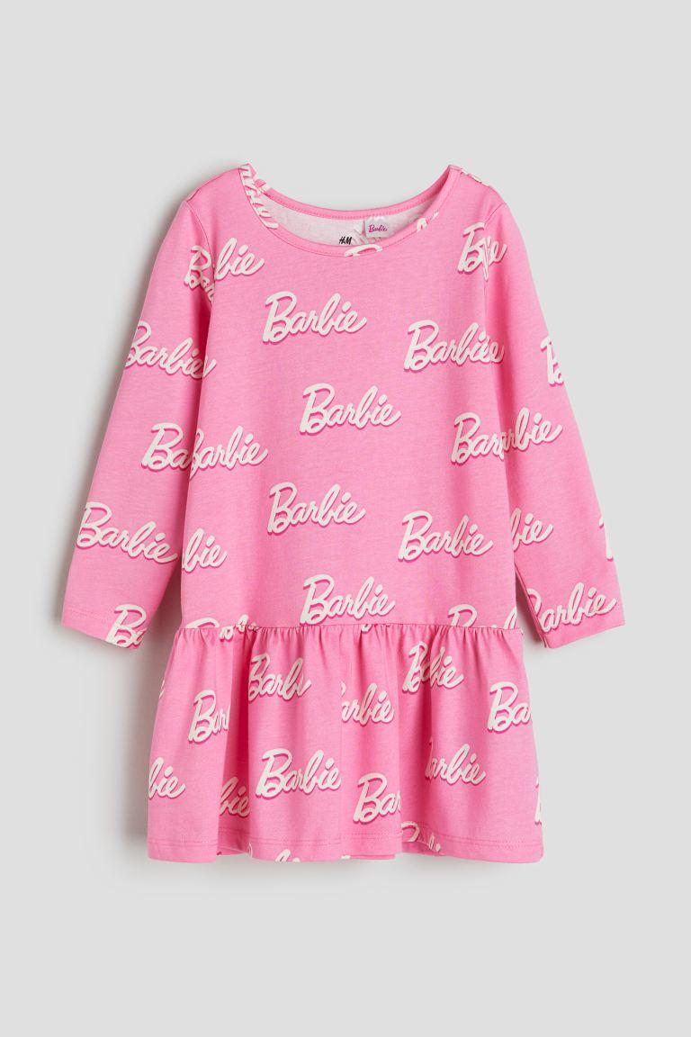Сукня для дівчинки рожева Барбі H&M 98/104см