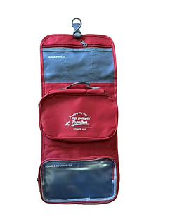 Дорожня сумка косметичка для туалетного приладдя  для подорожей оргайнайзер Solve Red KT6004221