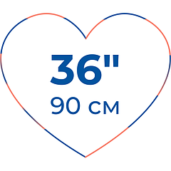 Серця 36"