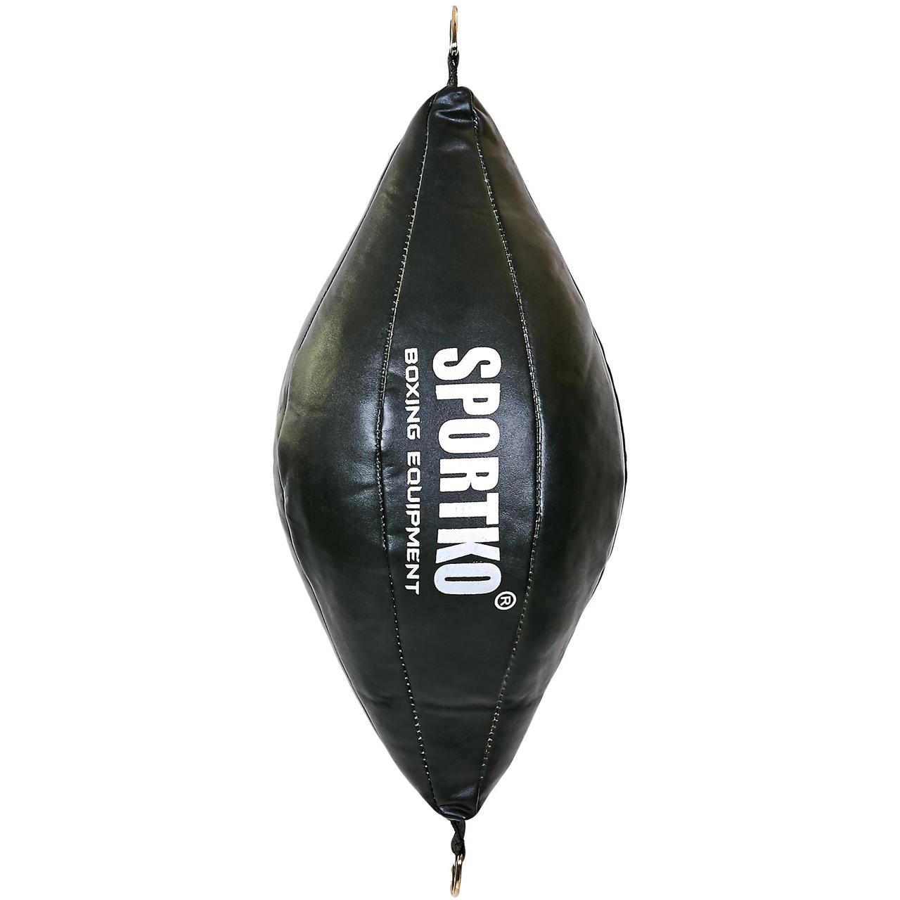 Груша набивна шкіряна на розтяжках SPORTKO GK-2 50x24 см