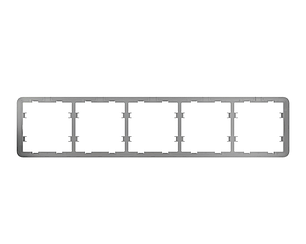 Рамка Ajax Frame (5 seats) для п'яти розеток або вимикачів, фото 1
