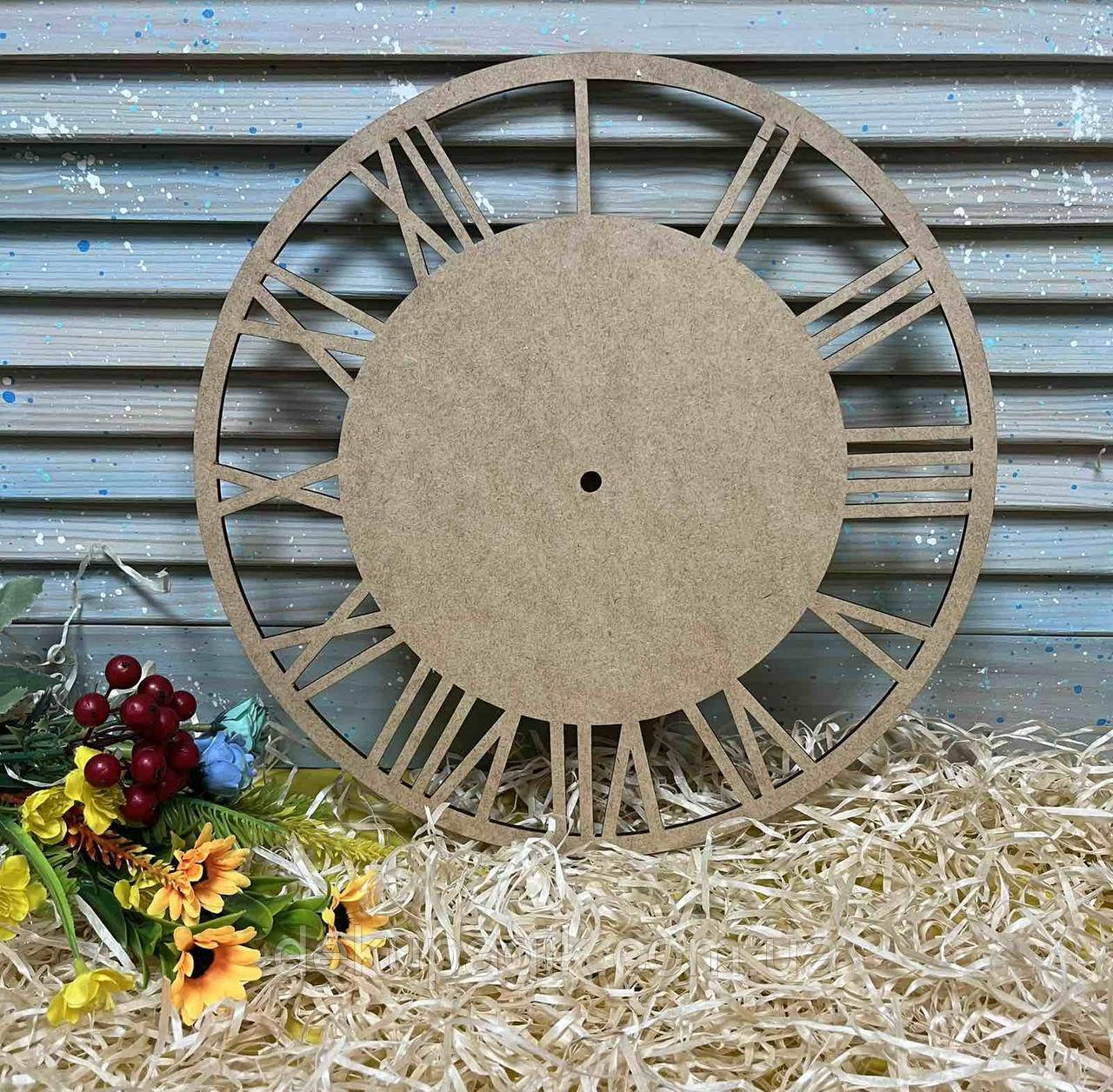 Заготівка для годинника з римськими цифрами 30 см, фото 1