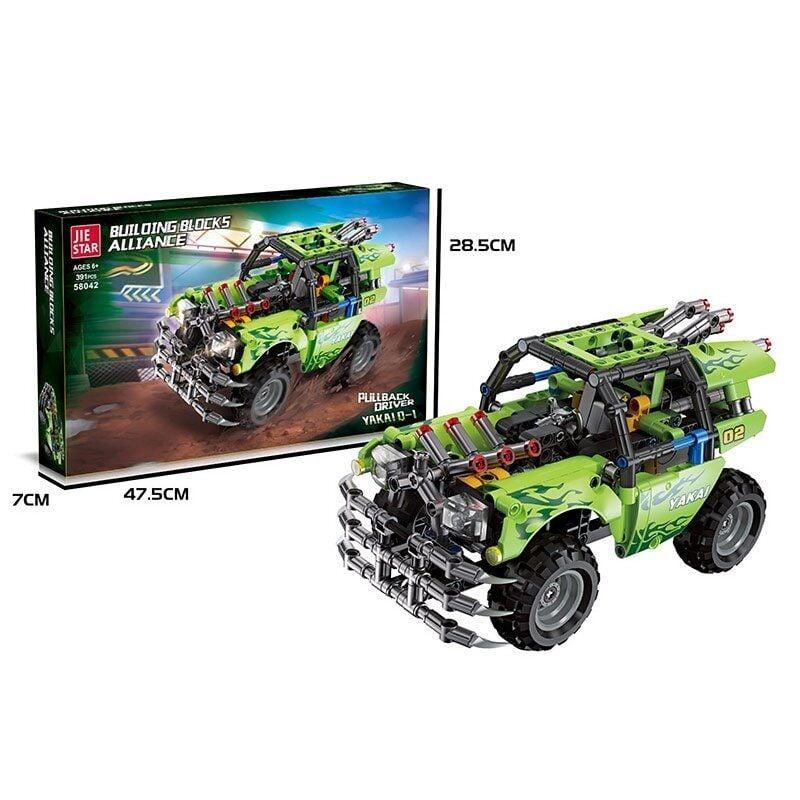 Конструктор 58042 “Yakai”, 391 деталь, інерція, в коробці