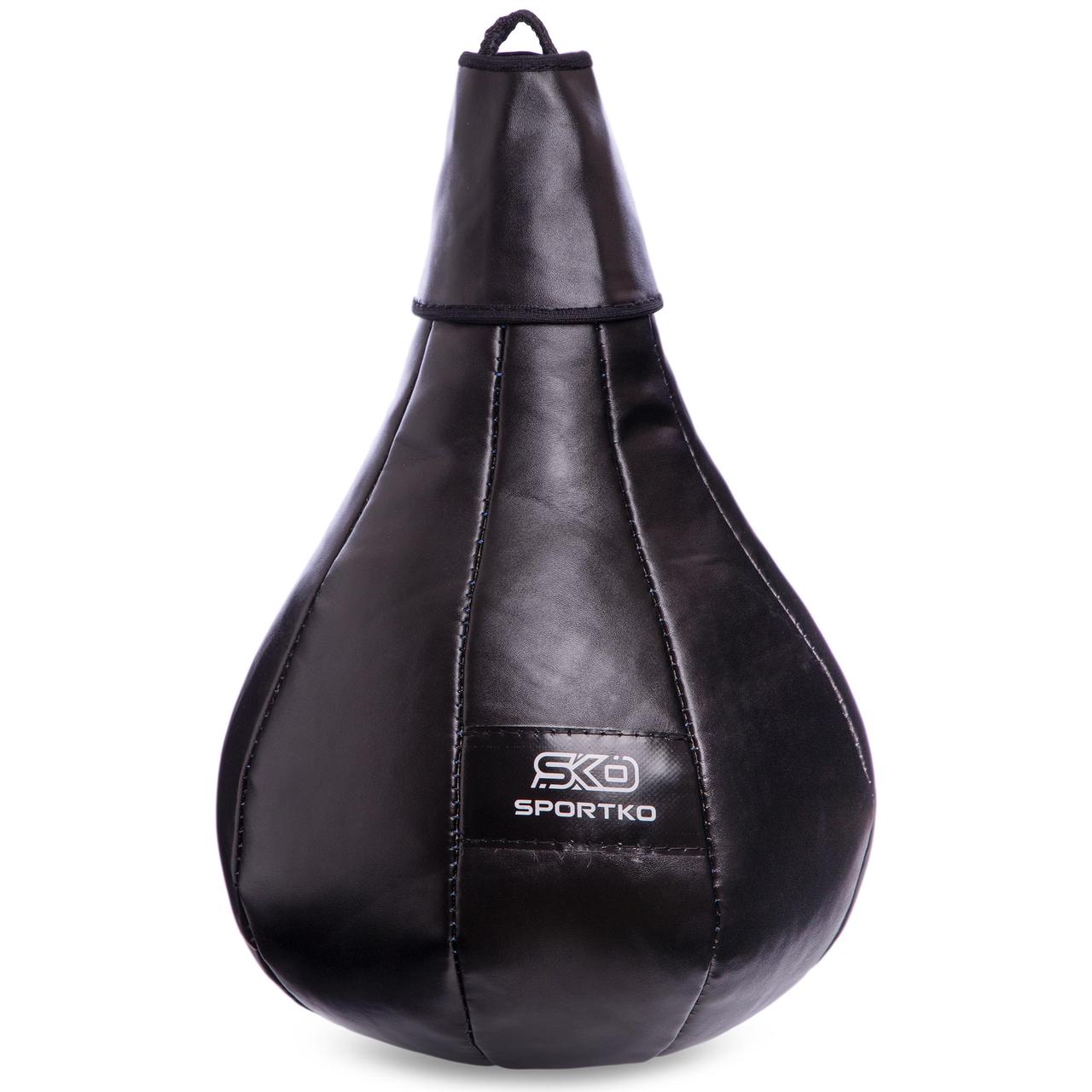 Груша набивна підвісна краплеподібна SPORTKO GK-1 50x24 см, фото 1