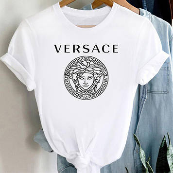 Жіноча футболка Версаче. Жіноча футболка Versace