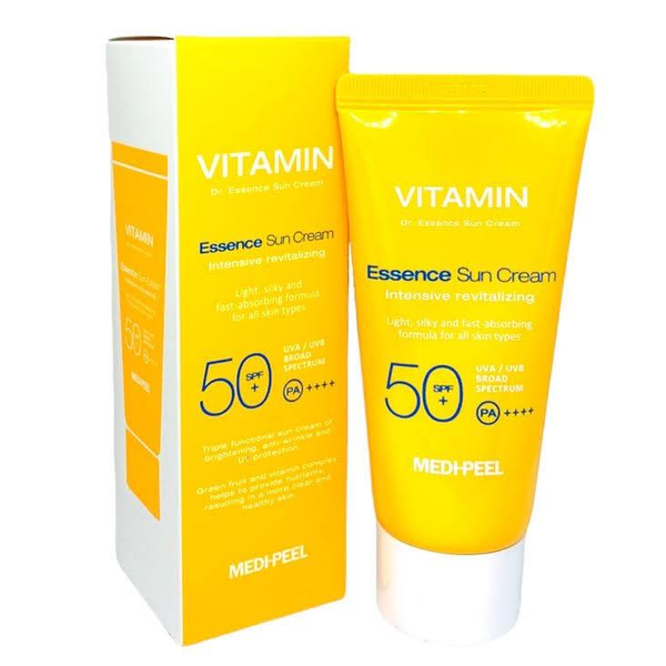 MEDI-PEEL Vitamin Dr. Essence Sun Cream Солнцезащитный крем SPF50+, фото 1