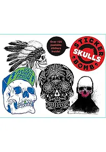 Stickerbomb Skulls. Laurence King