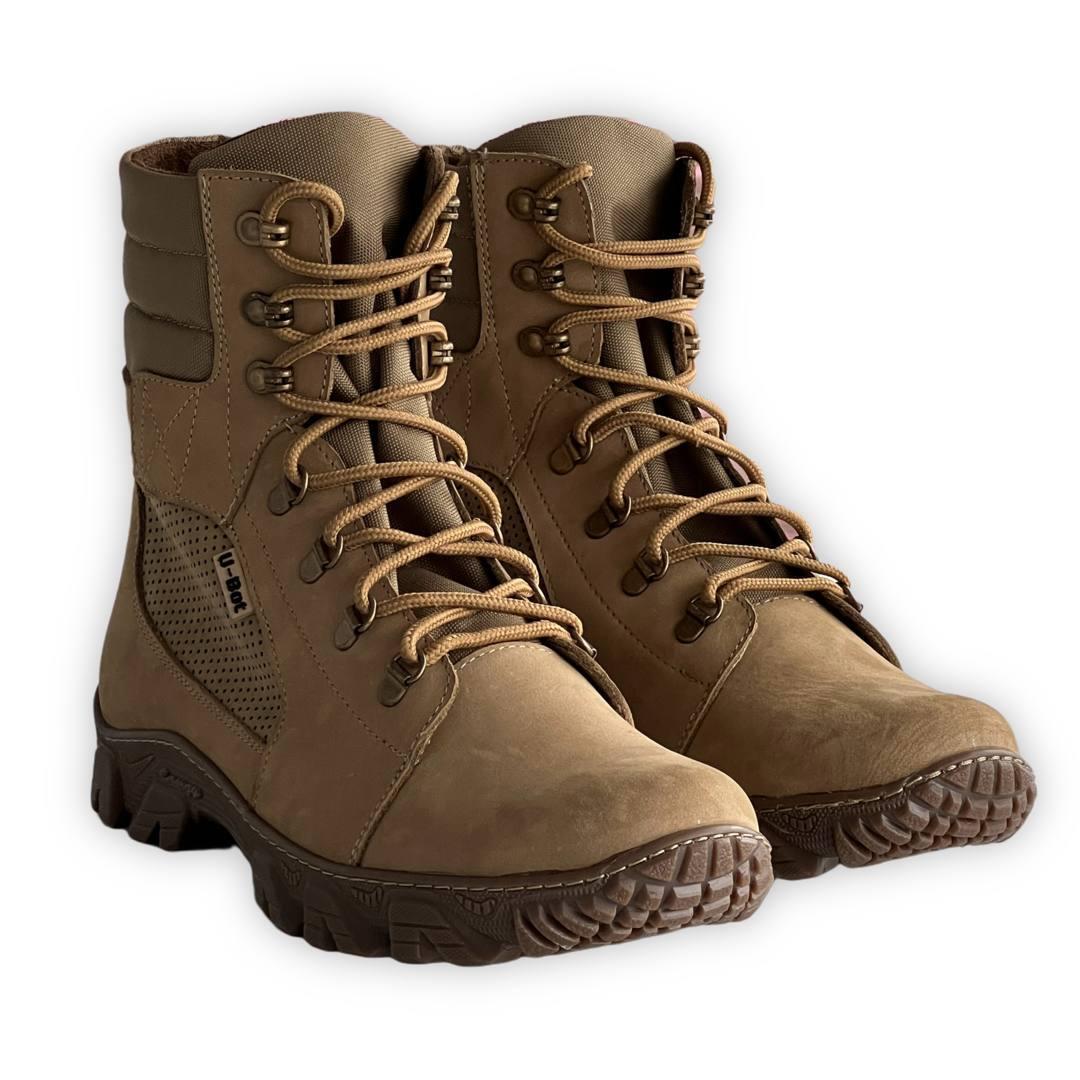 Літні тактичні берці Леон Койот (перфорація)