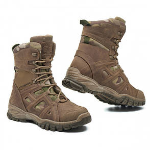 Чоловічі тактичні берці демісезон Cobra 802 ХАКІ/МУЛЬТИКАМ, фото 2