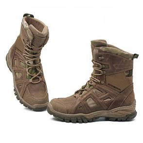 Чоловічі тактичні берці демісезон Cobra 802 ХАКІ/МУЛЬТИКАМ, фото 3
