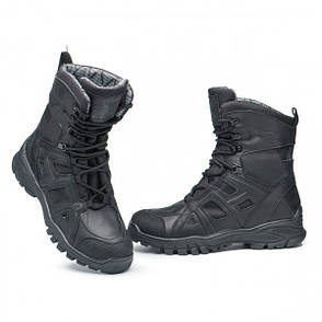 Чоловічі тактичні берці демісезон Cobra 802 ЧОРНІ, фото 2