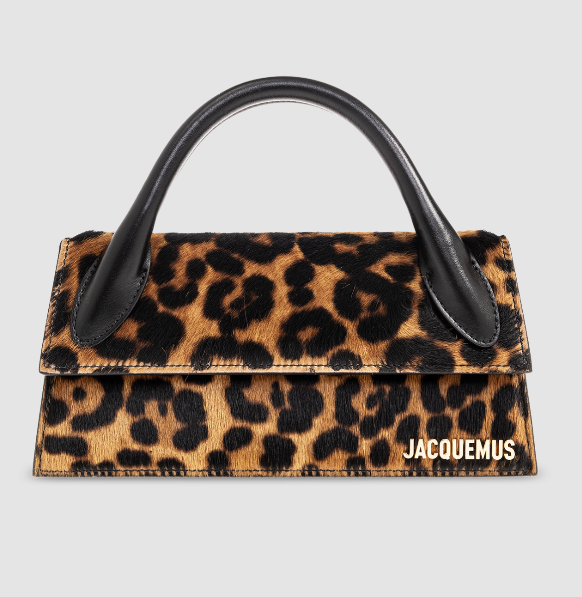 Жіноча сумка Jacquemus LE CHIQUITO LONG леопардовий. (1124)