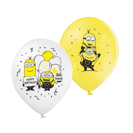 Повітряні кульки з написами Міньйони | Поштучно, фото 1