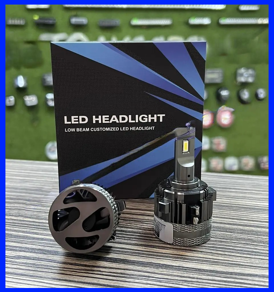 Світлодіодні LED-лампи для авто VOLKSWAGEN H7 12 V SP1 6000 K 8000L активне охолодження