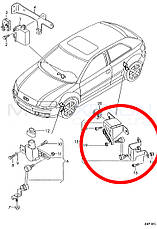 Датчик рівня підвіски задній Audi A3, Audi Q3 1K0941273M, 1K0941273F, 1K0941273C в зборі, фото 4