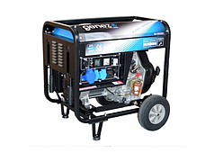 Дизельний генератор 4-тактний 12 к.с Genezo AN-8500E 6.5-7 кВт трифазна (400В) та однофазна (230В)