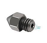 Сопло MK8 для 3D-принтерів Creality Ender-3 V2/ -3 V3/ -3 V3 SE/ 5/ 5 Pro/ 5 Plus/ 7, Загартована сталь, M6X1,, фото 5