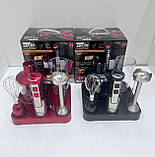 Блендер погружний потужний Zepline ZP-118, 1500 Вт ручний блендер 6 в 1, міксер, подрібнювач для дому, фото 7