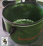 Складне Гермо - Відро LionFish.sub для Рибалок, Прикормки 8л з Однією Ручкою, фото 8