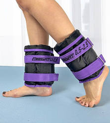 Обтяжувачі для ніг та рук EasyFit набірні 0,5-2,5 кг (пара