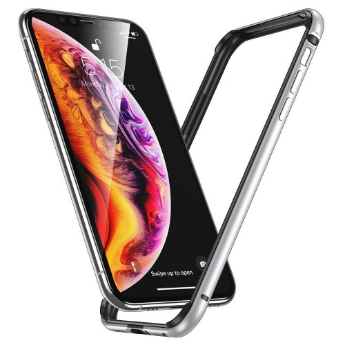 Бампер ESR для iPhone 11 Pro - Crown Metal (Edge Guard), Silver (4894240091685)