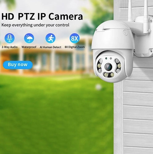 Уличная IP WIFI камера UKC G3 IP66 видеонаблюдения поворотная 360 с ...