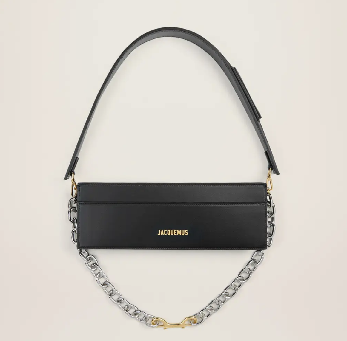 Жіноча сумка JACQUEMUS LE CIUCIU — RECTANGULAR BOX BAG чорний. (1128)