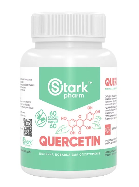 Quercetin 250 мг Stark Pharm 60 капсул, фото 1