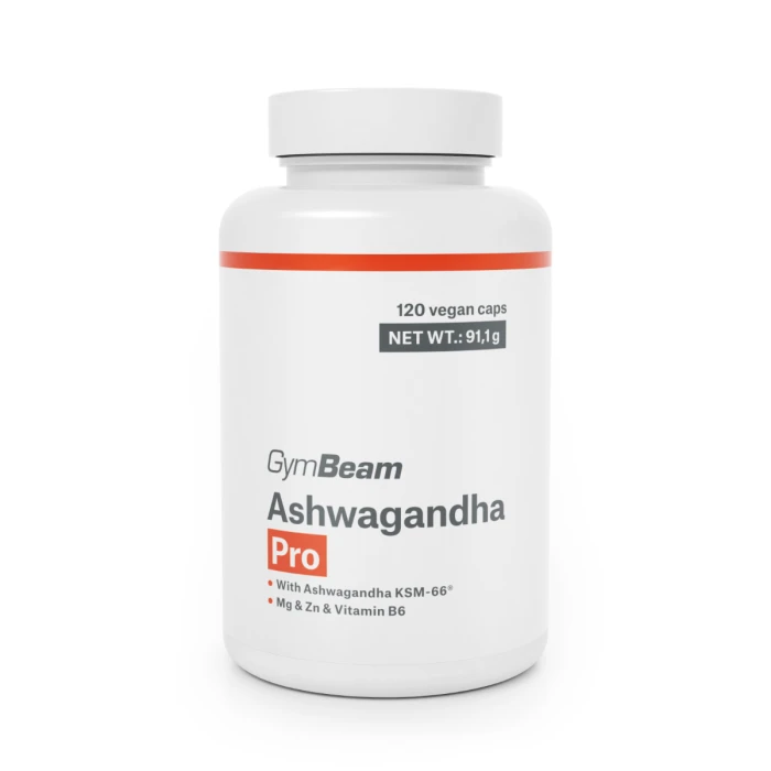 Ашваганда ПРО Ashwagandha PRO- GymBeam, 120 капсул, фото 1