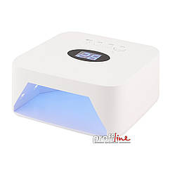 Лампа для манікюру акумуляторна Cordless Rechargeable S50 Біла 54 Вт