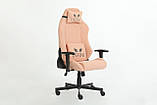 Крісло комп'ютерне із екохутра BOUCLE Бежеве НОВИНКА!, фото 3