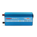 Перетворювач напруги 12V-220V 1000W 2000W TOSSA TAP1000S чистий синус, фото 2