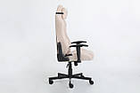 Крісло комп'ютерне із екохутра BOUCLE Кремове НОВИНКА!, фото 4