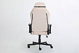 Крісло комп'ютерне із екохутра BOUCLE Кремове НОВИНКА!, фото 5
