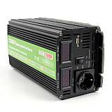 Перетворювач напруги 12V-220 V 2000 W UPS+1USB + 1 Розожетка Tossa TAU2000L-2000W, фото 5