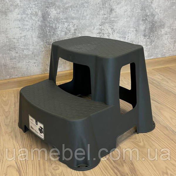 Маленький табурет драбинка 517187 Антрацит