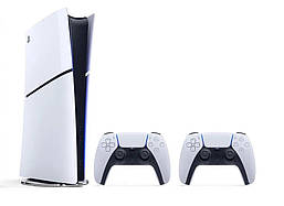 Ігрова консоль Sony PlayStation 5 Slim Digital Edition 1TB (2 геймпади Dualsense)