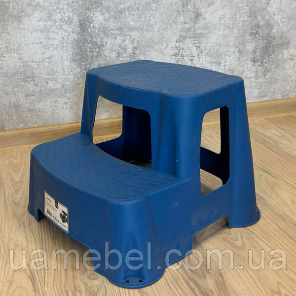 Маленький табурет драбинка 517187 Синій