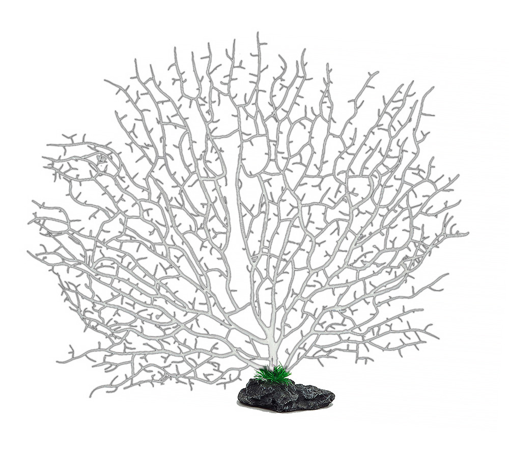 Декорація для акваріума "Корал" 40*4,5*34 см, фото 1