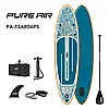 Надувна дошка SUP для серфінгу Aqua Marina PURE AIR All-Around 10.10 см iSUP. Купити САП дошку Аквамаріна, фото 5