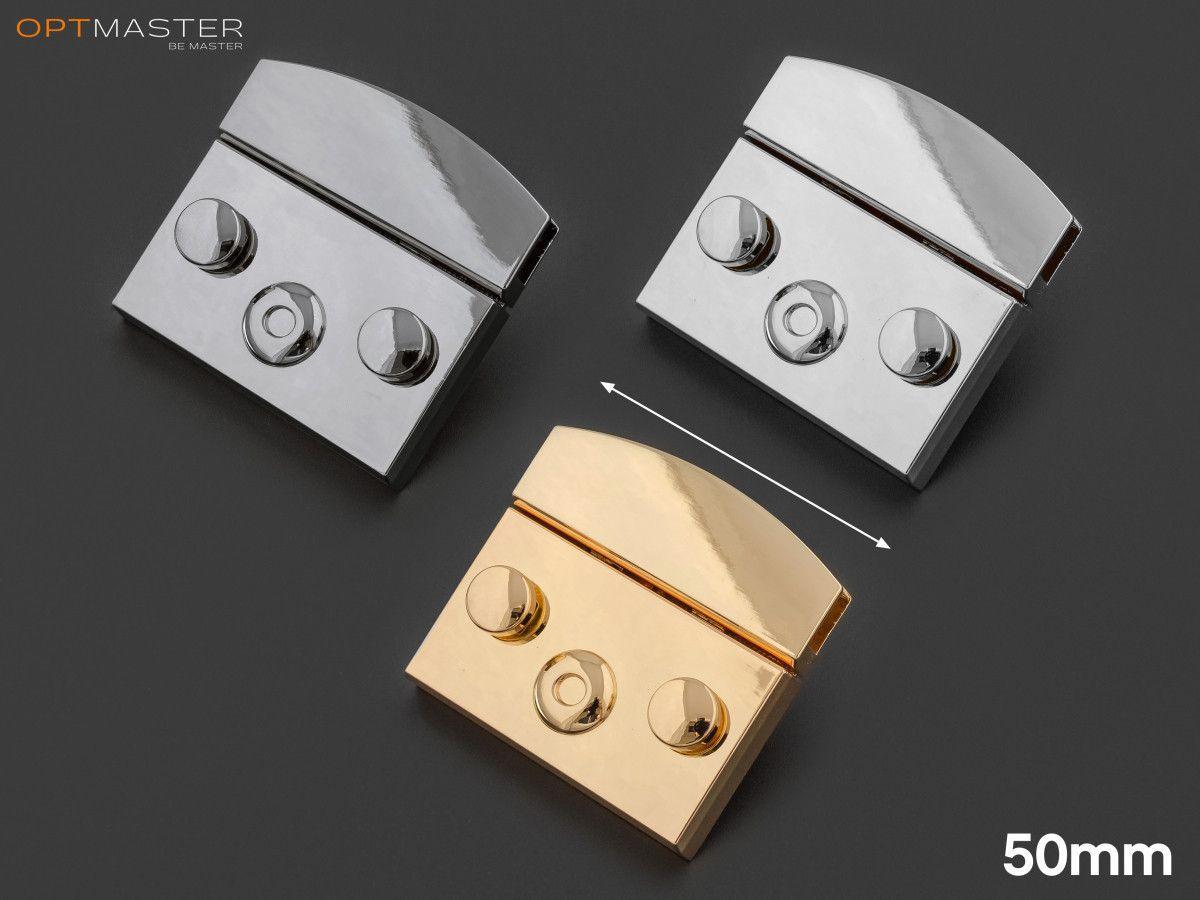 Замок для сумки 47*50мм 65-055