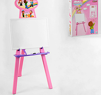 Мольберт 03-428 Pilsan, рожевий Ananzelika