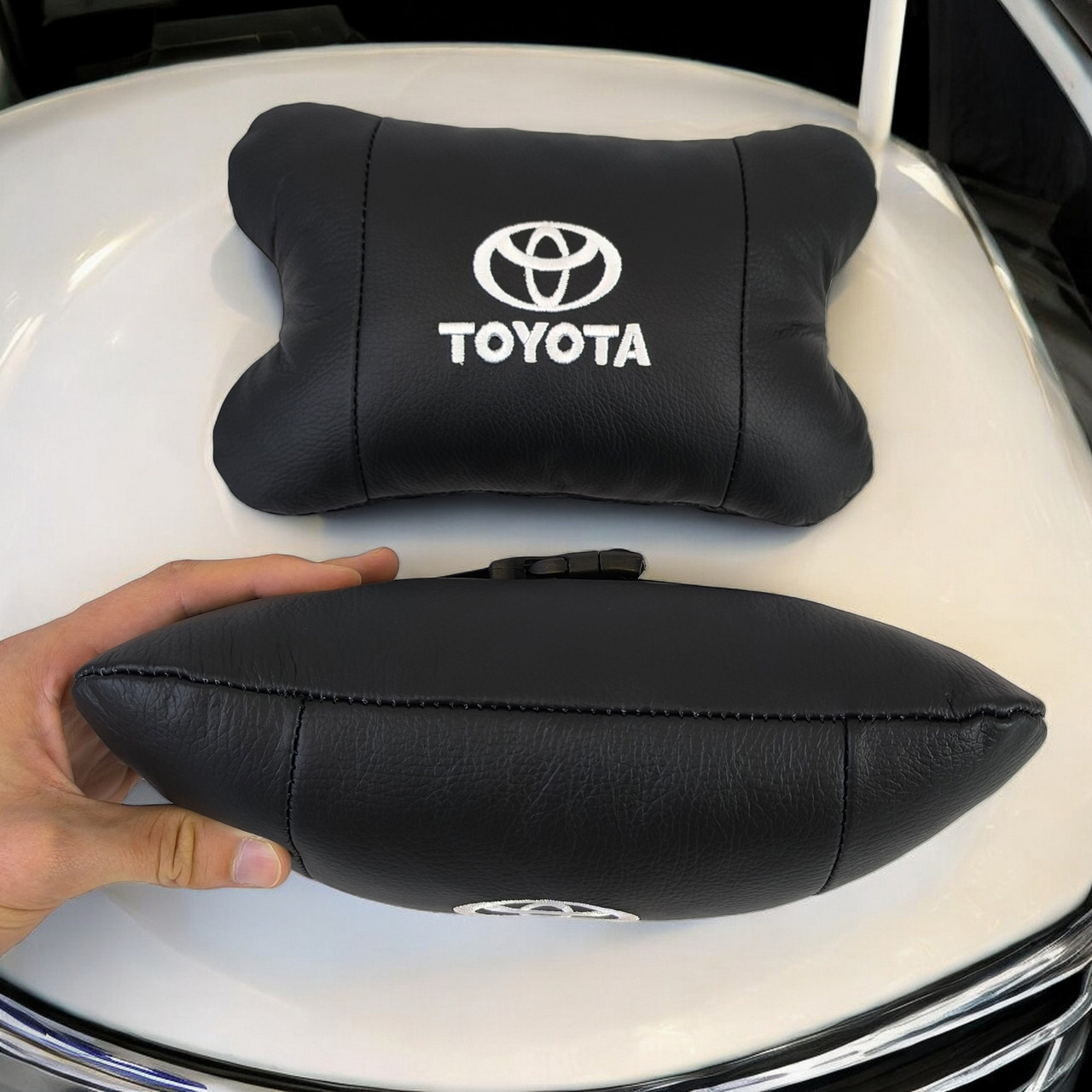 Автоподушка для шиї на підголовники Toyota, Подушка підголовник метелик, Авто подушка VS-682 під шию