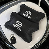 Автоподушка для шиї на підголовники Toyota, Подушка підголовник метелик, Авто подушка VS-682 під шию, фото 4