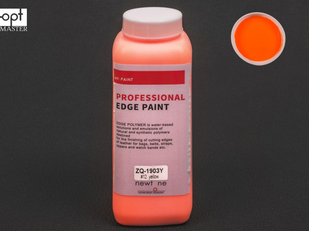 Фарба для урізу (торця) шкіри матова Newtone Edge Paint-OLD, кол. помаранчевий №12 , 1000 г