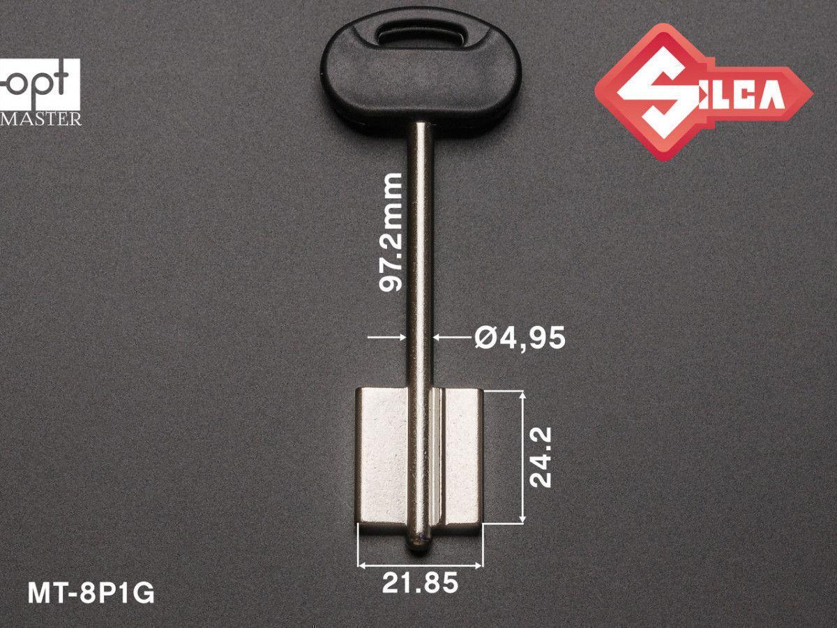 5MT10BP Silca заготовка ключа бородкова
