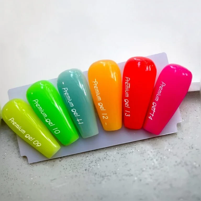 Моделюючий гель для нігтів Nailsoftheday Premium gel 10 насичено-салатовий, 15 мл, фото 1