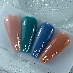Моделюючий гель для нігтів Nailsoftheday Premium gel 07 блідо-блакитний, 30 мл
