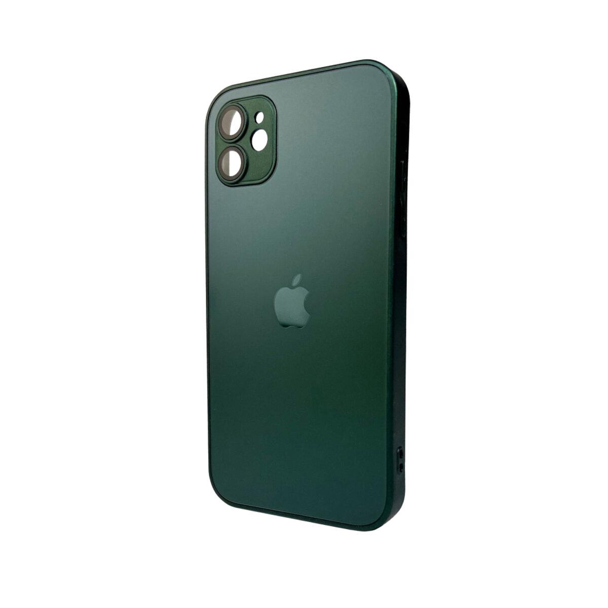 Чохол для смартфона AG Glass Matt Frame Color для iPhone 11 Cangling Green